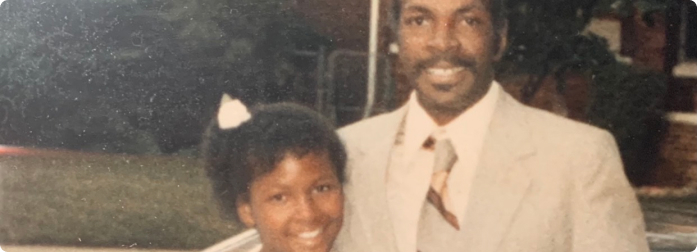 A family photo of a patient